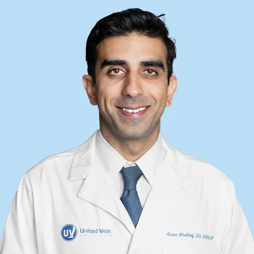 Dr. Arian Moshref, DO - Clearwater, FL - Surgery, Phlebology, Vascular & Interventional Radiology, Vascular Medicine, Vascular Surgery