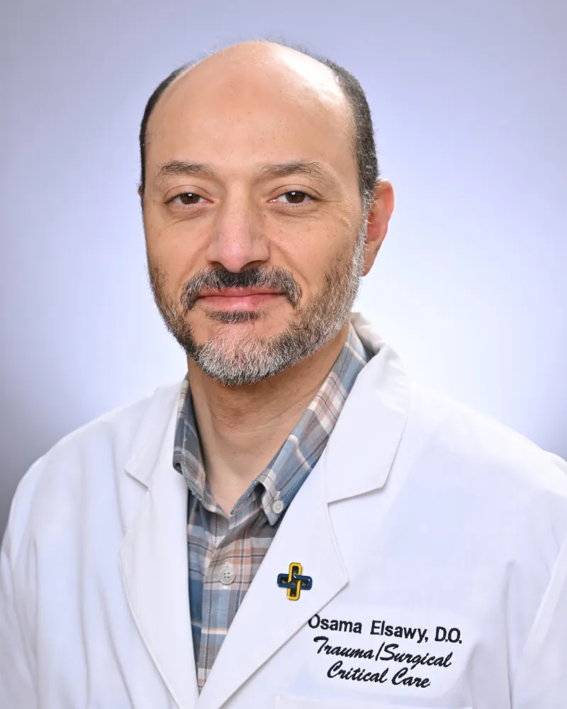 Dr. Osama Elsawy, DO - Wayne, NJ - Trauma Surgery, Trauma Surgeon