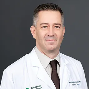 Dr. Mathew Aaron Van Deusen, MD - Jefferson Hills, PA - Thoracic Surgery, Surgery