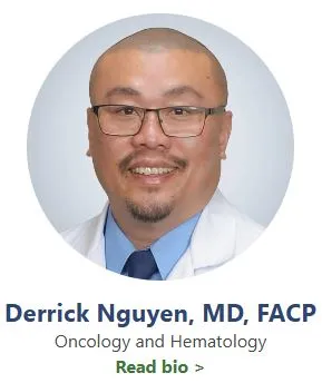 Dr. Derrick Duong Nguyen, MD - Georgetown, TX - Oncology, Internal Medicine